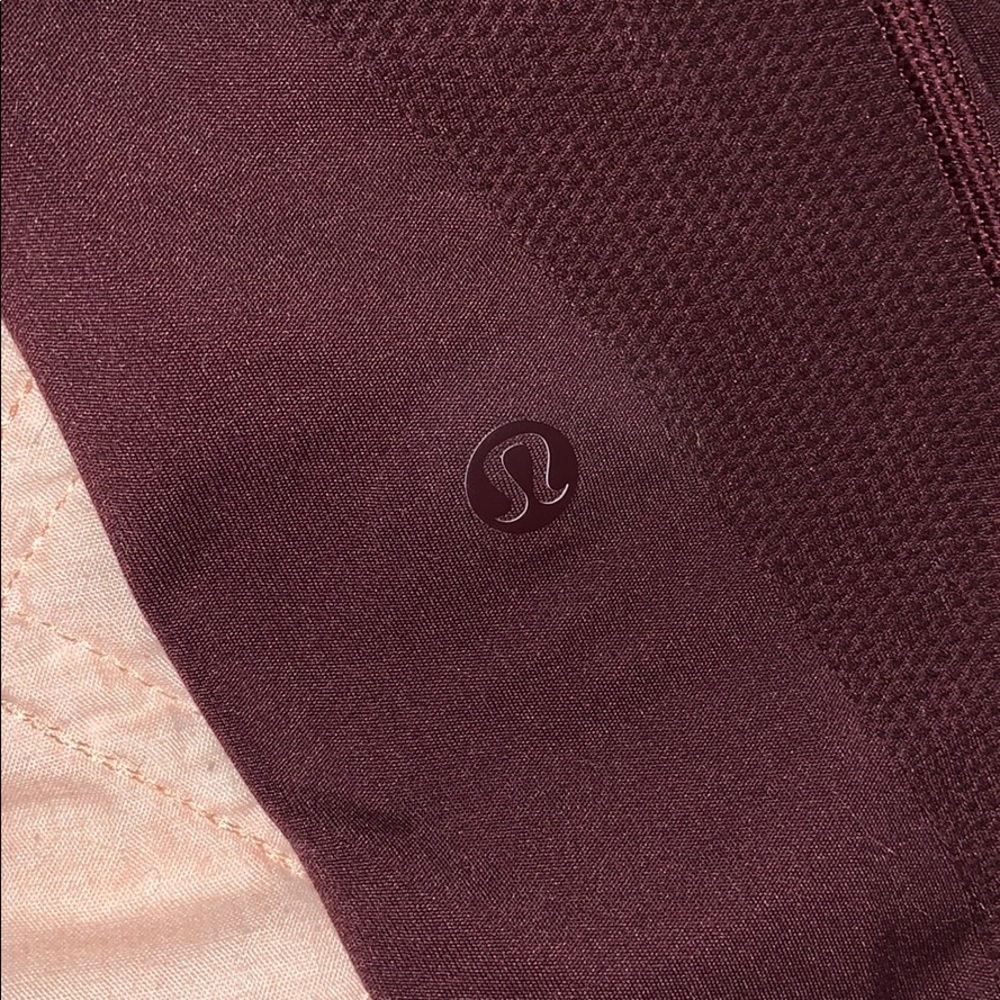 Maroon lululemon leggings